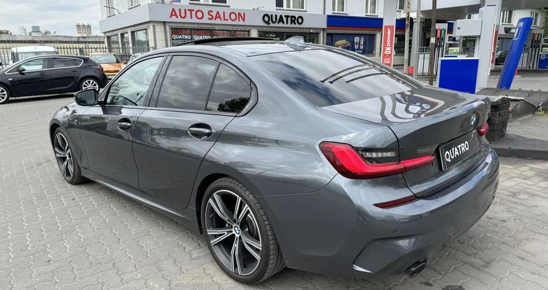BMW Seria 3 cena 119000 przebieg: 158145, rok produkcji 2020 z Myślibórz małe 326